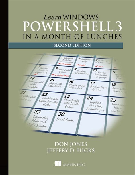 Learn Windows Powershell 3 In A Month Of Lunches
