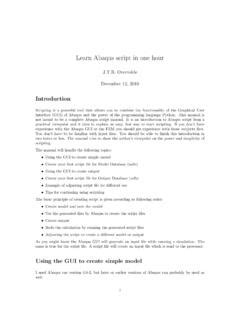 Read Online Learn Abaqus Script In One Hour Harvard University 