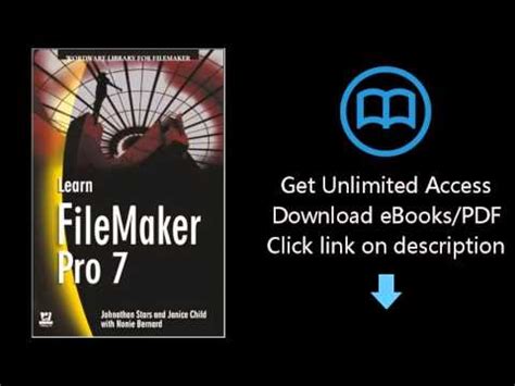 Full Download Learn Filemaker Pro 7 