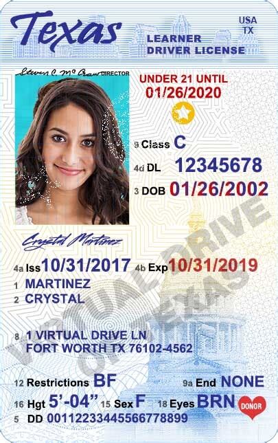 learner's permit texas