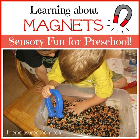 Learning About Magnets For Preschoolers Sensory Fun For Magnets Kindergarten - Magnets Kindergarten