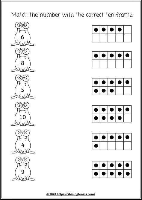 Learning About Ten Frames Creative Kindergarten Ten Frames For Kindergarten - Ten Frames For Kindergarten