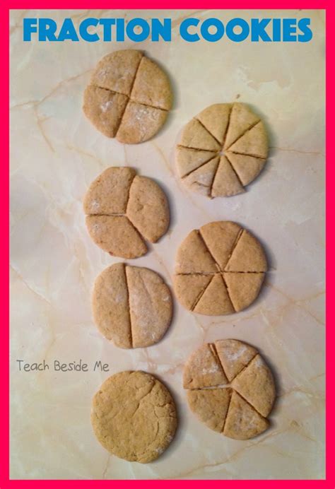 Learning Fractions With Cookies Teach Beside Me Cookie Recipes With Fractions - Cookie Recipes With Fractions