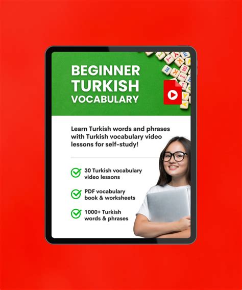 Learning Pack Of Turkish For Foreigners