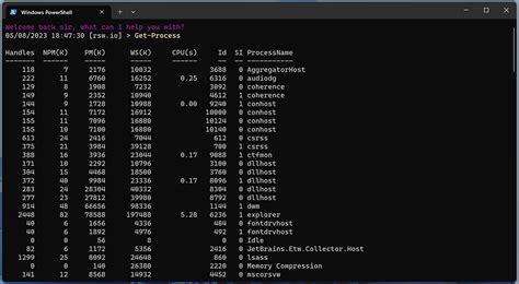 Learning Powershell
