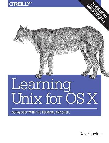 learning unix for os x going deep with the termin