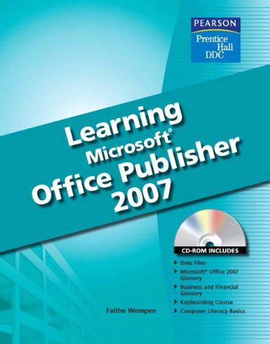 Read Online Learning Microsoft Publisher 2007 Student Edition Cd Rom 