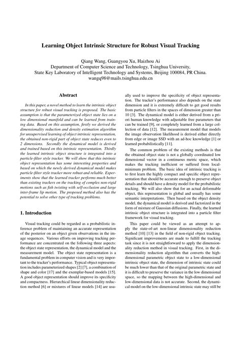 Full Download Learning Object Intrinsic Structure For Robust Visual Tracking 
