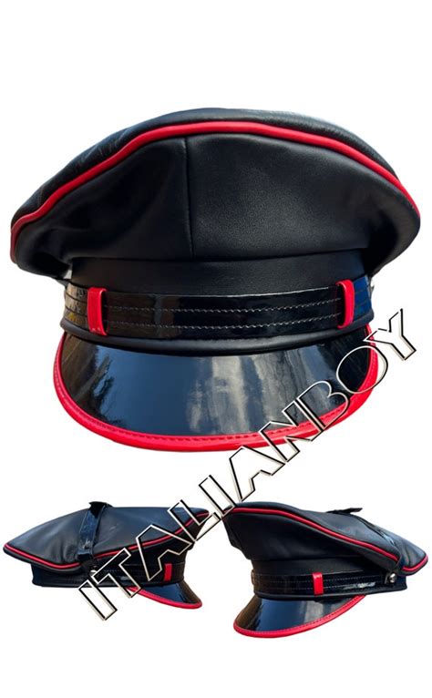 leather cap gay