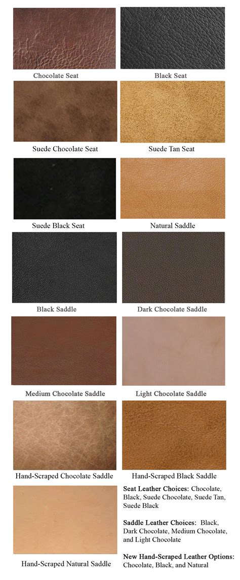 leather colors