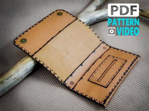 leather tobacco pouch pattern