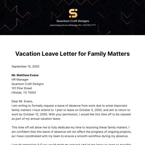 Leave Matters