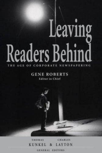 leaving readers behind