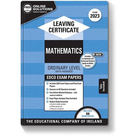 Read Online Leaving Cert Exam Papers Maths Ordinary Level 