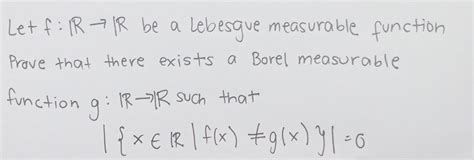 Lebesgue Measurable Function And Borel Measurable Function