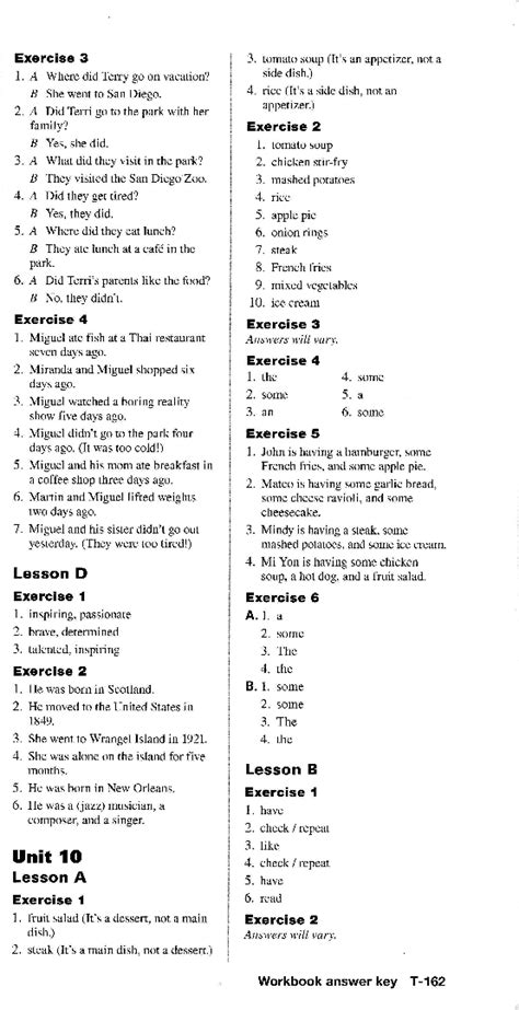 Read Online Leccion 4 Workbook Answer Key 