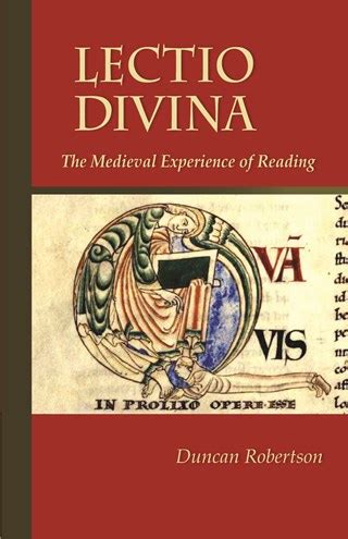 lectio divina the medieval experience of reading c