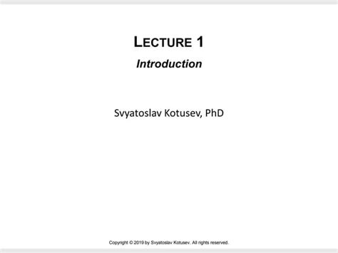 lecture 1 an introduction to mathematical epidemiology