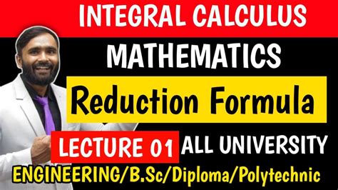 Lecture 1 The Reduction Formula And Projection Operators