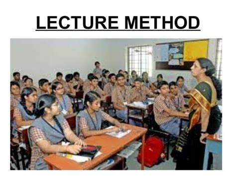 Lecture Method Of Teaching