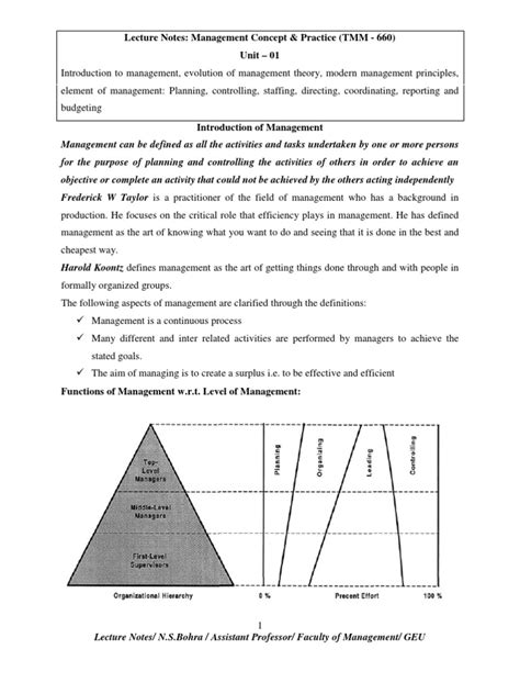Lecture Notes In Management And Industrial Engineering