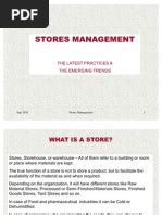 Lecture Notes On Stores Management Bing