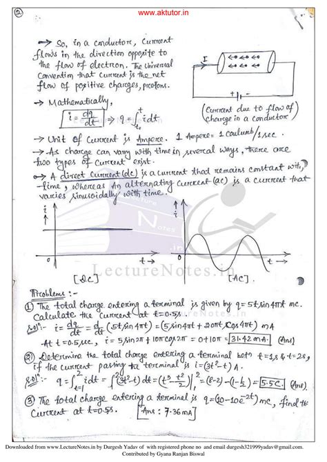 Download Lecture Notes For Basic Electrical Electronics Engineering 