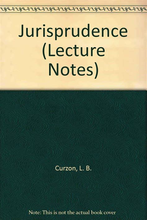 Read Lecture Notes On Jurisprudence Lecture Notes Series 