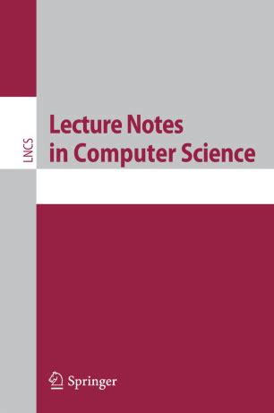 Full Download Lecture Notes Springer 