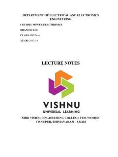Read Online Lecture Notes Svecw 