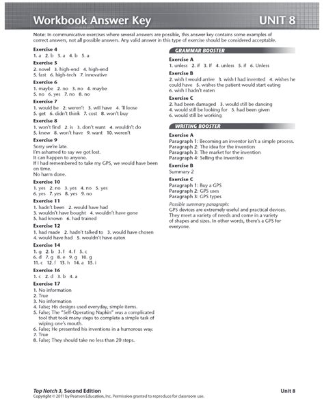 Full Download Lecture Tutorials Second Edition Workbook Answer Key 