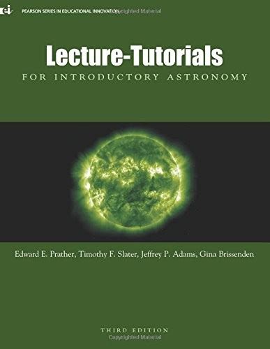 Download Lecture Tutorials Third Edition Astronomy Prather 