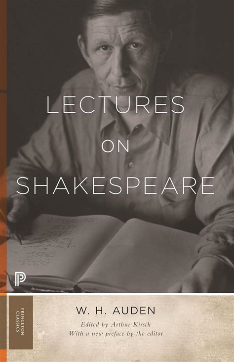 Lectures On Shakespeare Princeton Classics