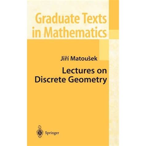 Download Lectures On Discrete Geometry Graduate Texts In Mathematics 