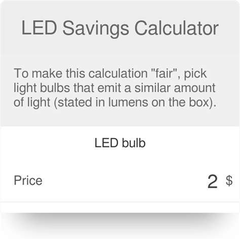 Led Savings Calculator   Led Savings Calculator Philips Lighting - Led Savings Calculator