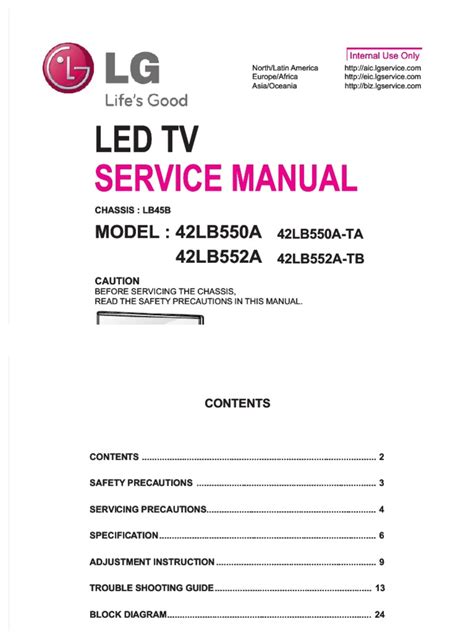 Led Servicing Manual