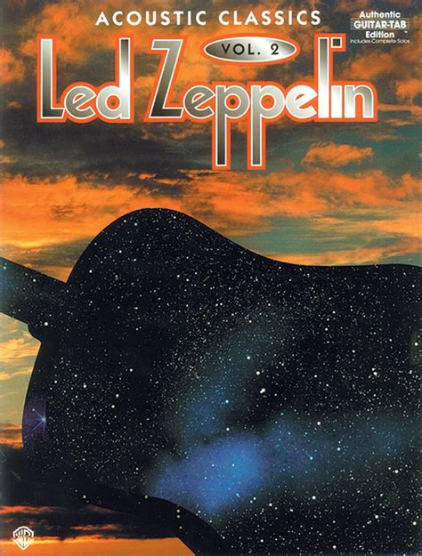 Led Zeppelin Acoustic Classics Authentic Guitar T