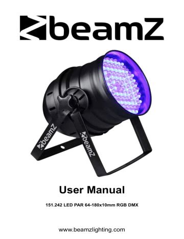 Download Led Par64 User Manual Venue Lighting Effects 