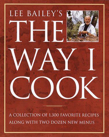 lee bailey cookbook author biography john