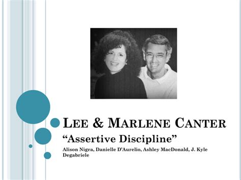 lee biography marlene canter