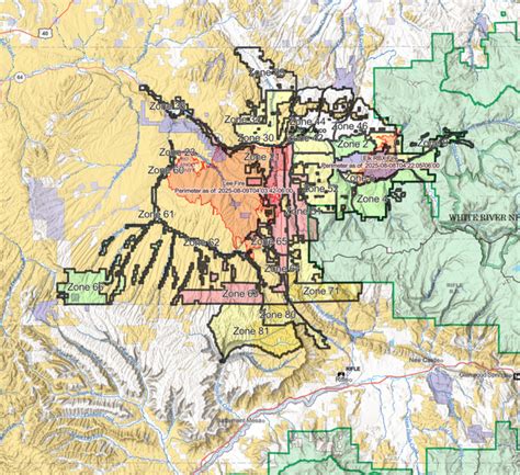lee fire colorado map