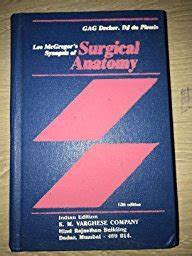 Read Online Lee Mcgregors Synopsis Of Surgical Anatomy 12Ed 