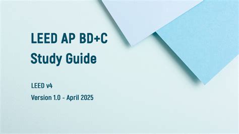 Read Leed Bdc Study Guide 