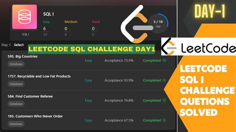 Leetcode Sql Questions