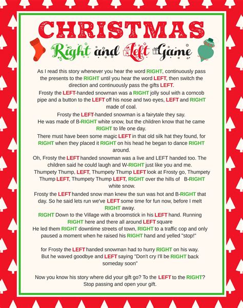 Left And Right Game