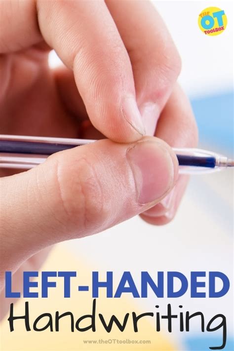 Left Handed Writing Tips   More Left Handed Writing Norma J Hill - Left Handed Writing Tips
