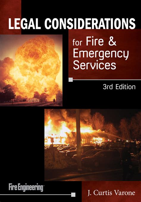 Read Legal Considerations Fire Emergency Services 