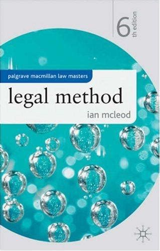 Full Download Legal Method Palgrave Macmillan Law Masters 