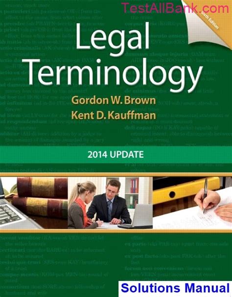 Read Online Legal Terminology Sixth Edition Answer Key 