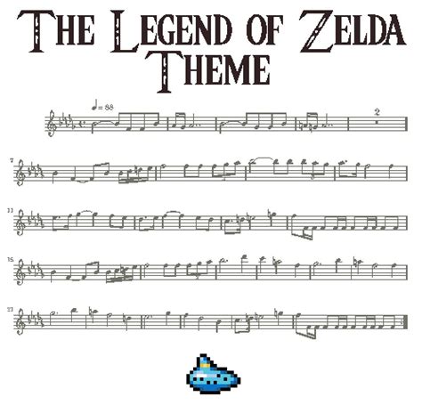Read Legend Of Zelda Sheet Music Vortexmobile 